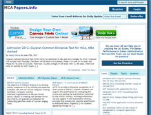 Tablet Screenshot of mcapapers.info